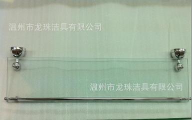 【廠家直銷鍍鉻浴室玻璃架化妝臺化妝玻璃架單層置物架31087】價格,廠家,圖片,其他水暖衛浴五金,溫州市龍珠潔具-